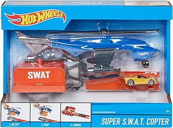 hot wheels swat helicopter