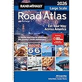 Rand McNally Road Atlas Large Scale 2026: United States, Canada, Mexico (Rand McNally Large Scale Road Atlas USA)