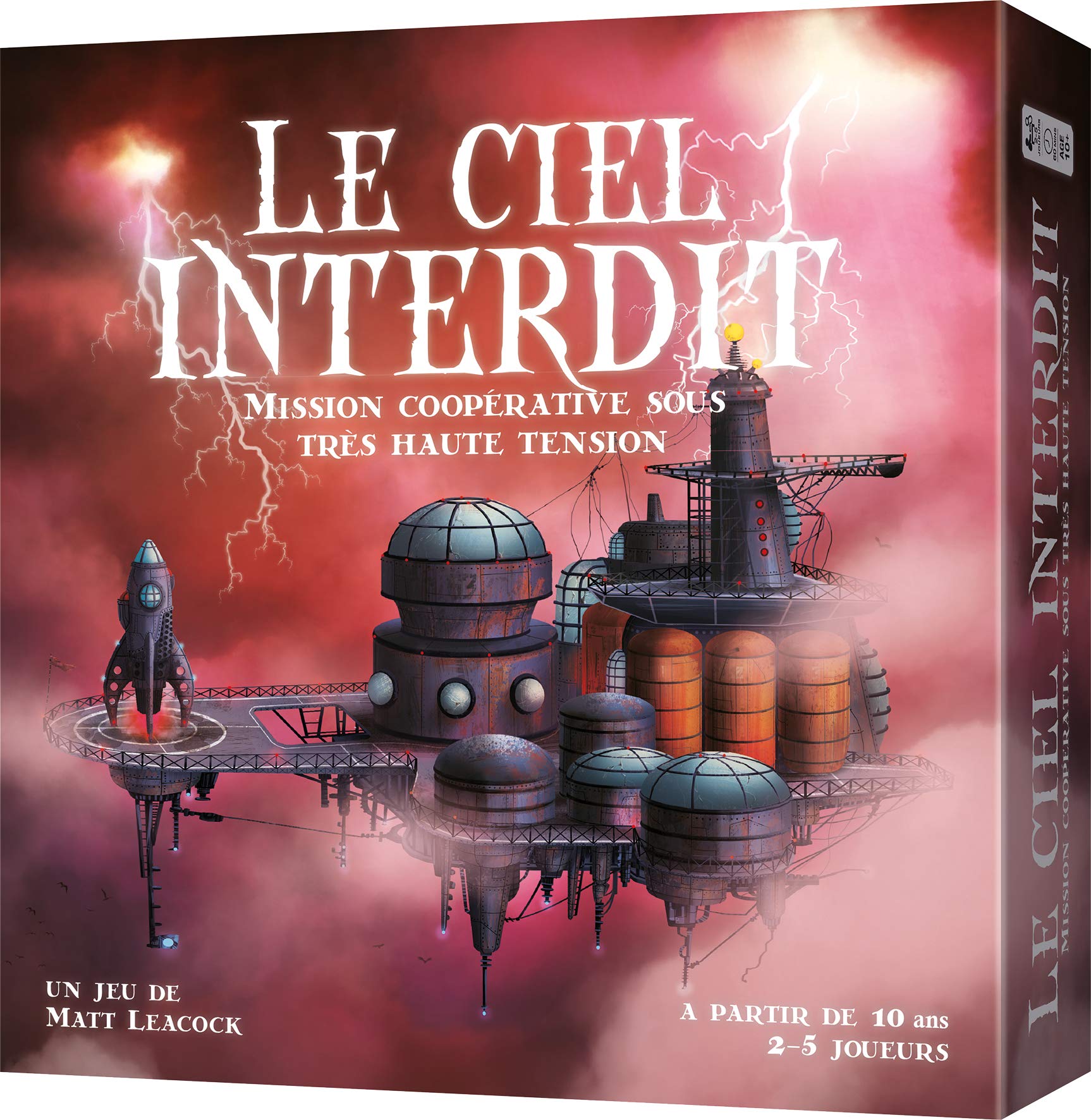 Asmodee Cocktail Games | The Forbidden Sky | Board Game | Ages 10+ | 2-5 Players | 60 Minutes
