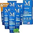 Mouthology 10% Nano Hydroxyapatite Toothpaste 6 Packs (Fluoride Free), Natural, Remineralizing, Whitening, Sensitive Teeth, SLS Free, Xylitol Nano-Hydroxyapatite Toothpaste, Mint 4oz (USA Made)