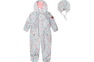 Deux par Deux Baby Girl Mid-Season One- Piece Outerwear With Hat