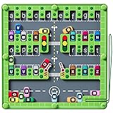 zhiwuzhu Magnetic Alphabet Maze,Montessori Fine