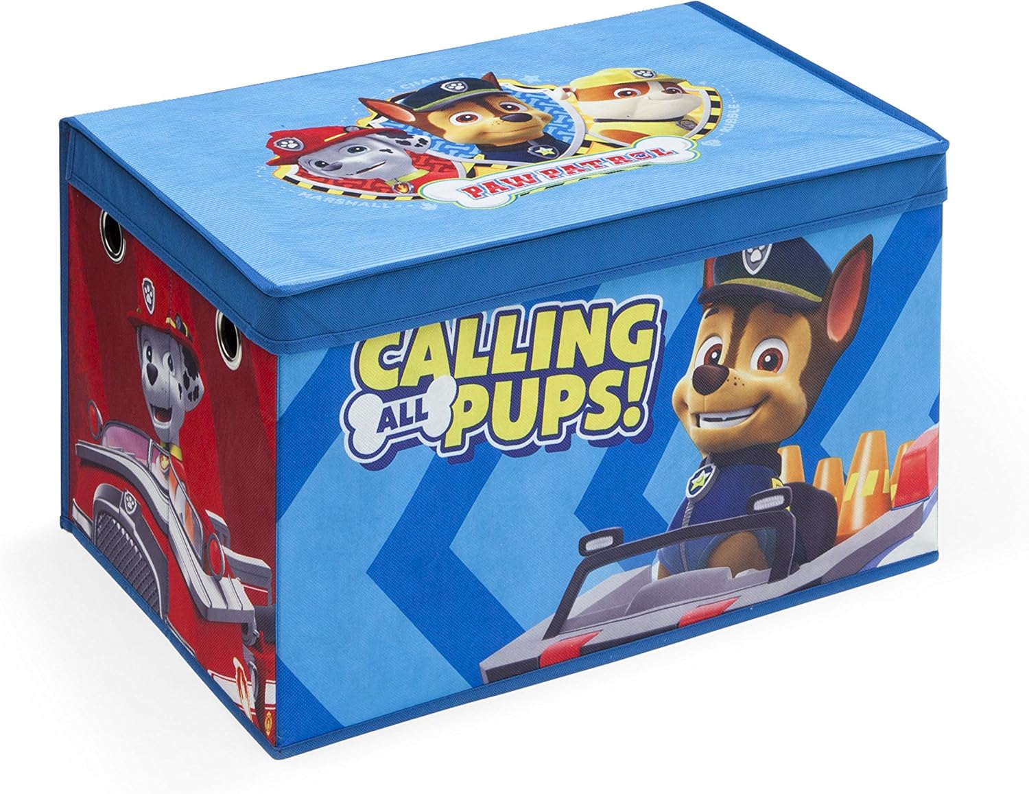paw patrol toy chest