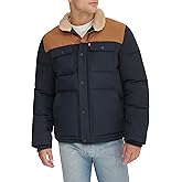 Levi's Men's Woodsman Sherpa Collar Puffer Jacket (Regular and Big & Tall Sizes)