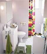 IKEA Bolmen Non-Slip Bathroom Stool 44 x 35 x 25 cm White 150 kg view 6