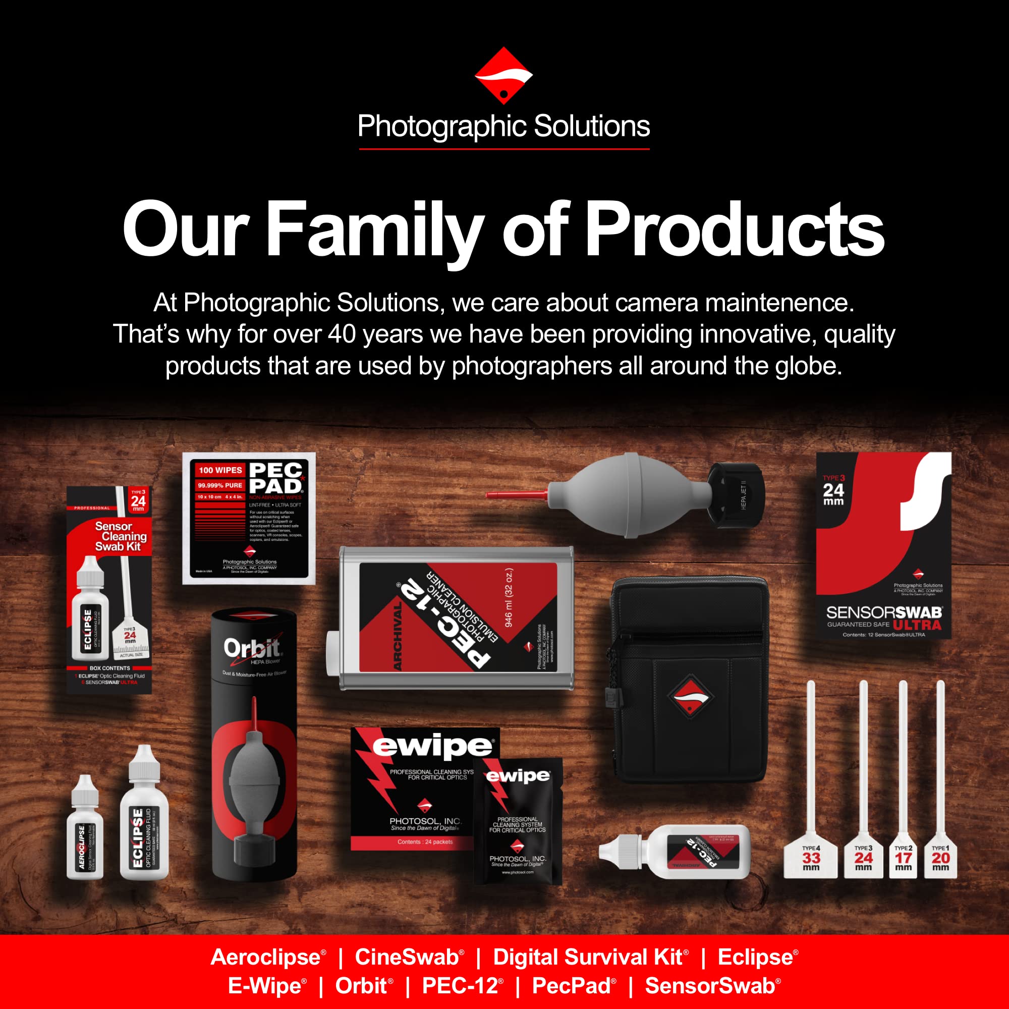 Photographic Solutions Sensor Swab Ultra 24mm Type-3 Digital Imaging Sensor Cleaner Swabs for Cleaning Full Frame Mirrored or Mirrorless Cameras. Sensor Dust & Oil Remover (Pack of 12)