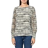 Anne Klein Womens Printed Ity W Printed Chiffon Bishop SLV