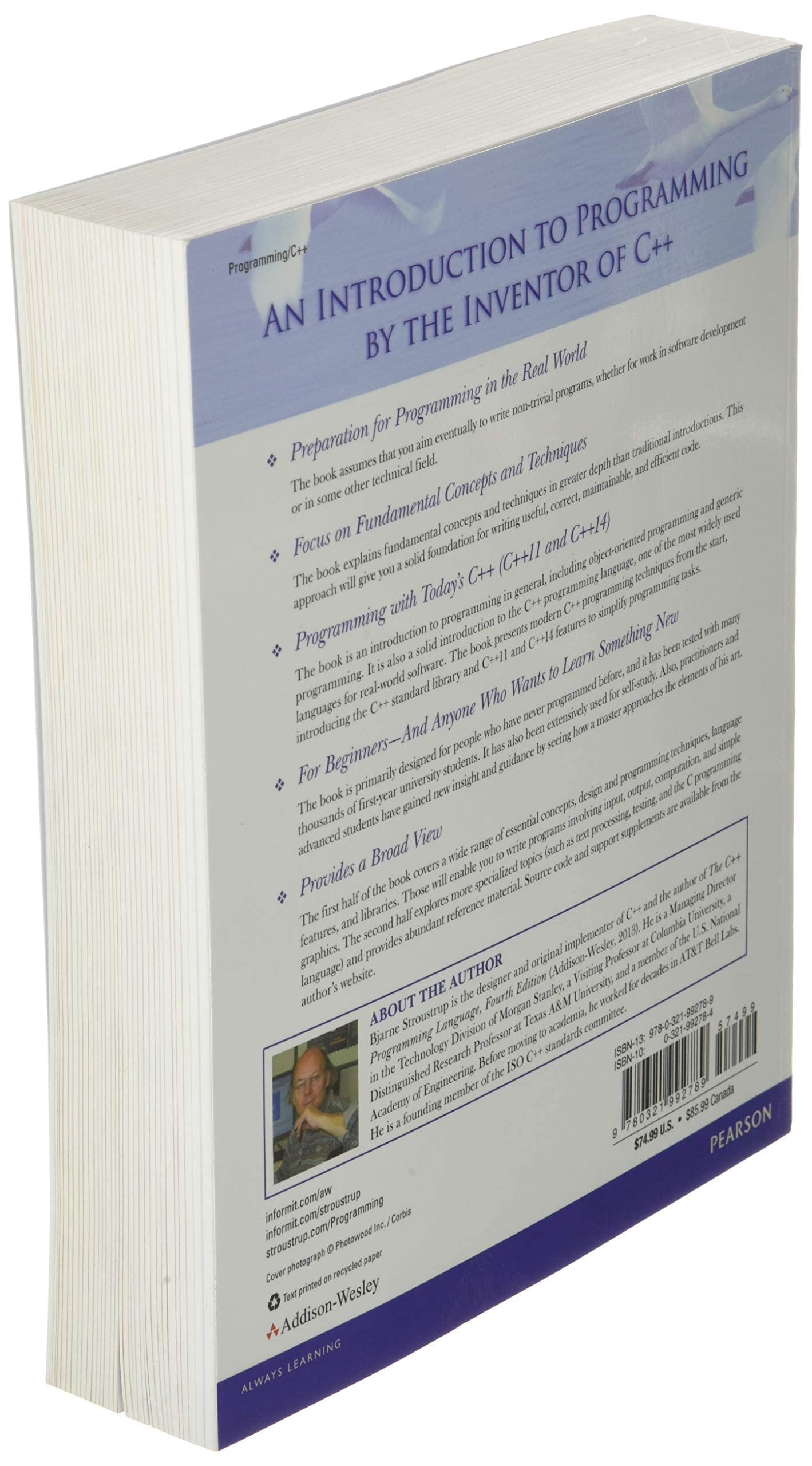 Mua Programming: Principles and Practice Using C++ (2nd Edition ...