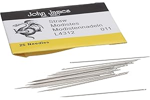 John James Milliners Straw Needles Size 11 Package of 25 L4312-11