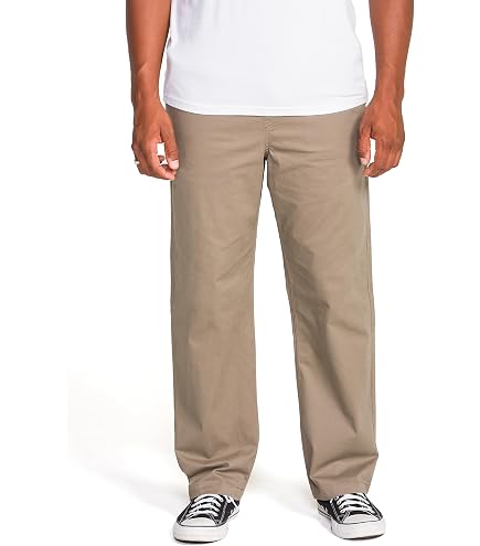 Volcom Men's Frickin Relaxed Chino Pant Black 28 at Amazon Men's