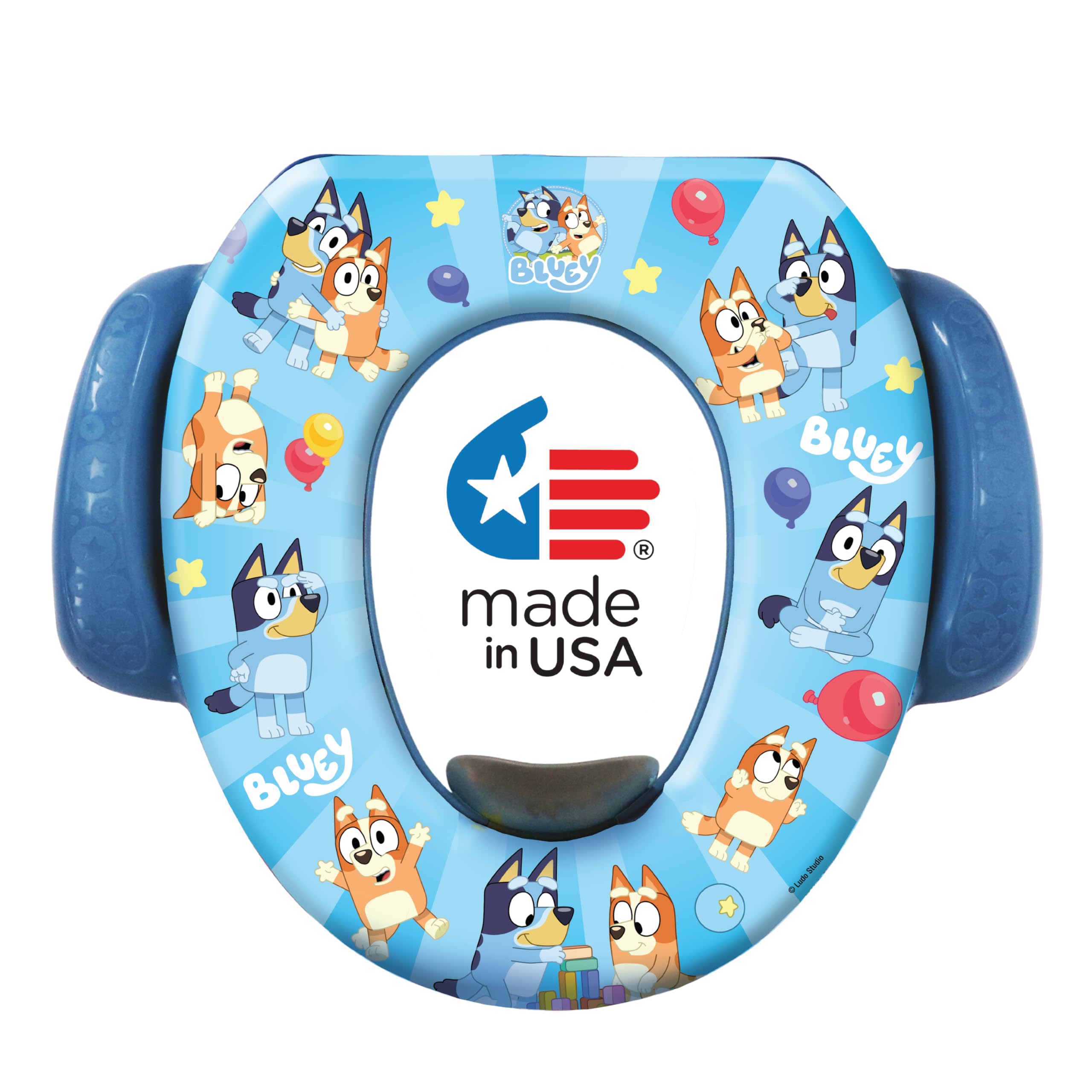 Photo 1 of Bluey Soft Potty Seat - Potty Training Toilet Seat, Soft Cushion, Baby Potty Training, Safe, Easy to Clean