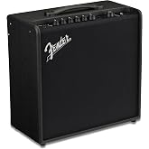 Fender Mustang LT50 Guitar Amp, 50 Watts, with 2-Year Warranty 30 Preset Effects with USB Audio Interface for Recording, Black
