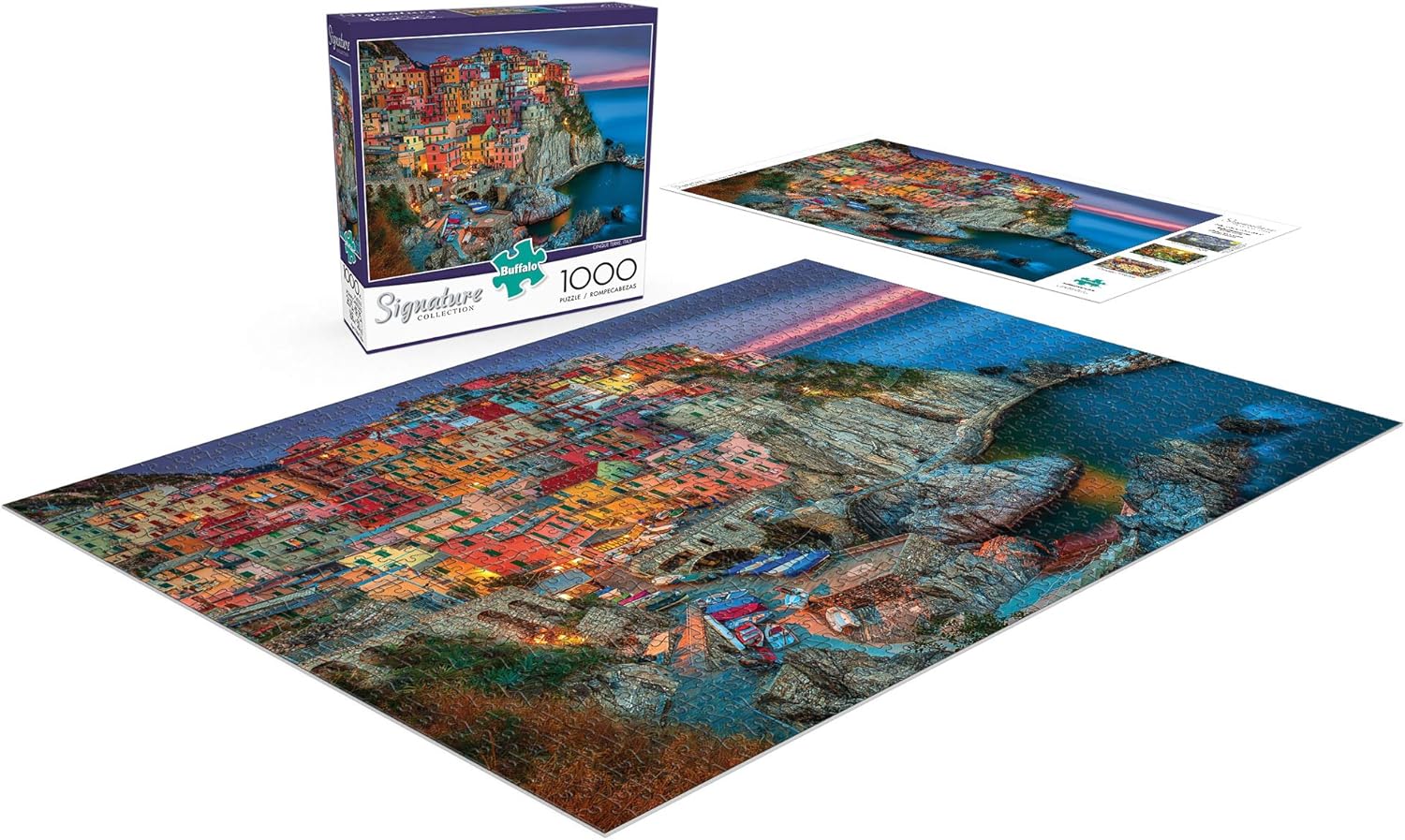 Buffalo Games - Cinque Terre - 1000 Piece Jigsaw Puzzle: Toys & Games