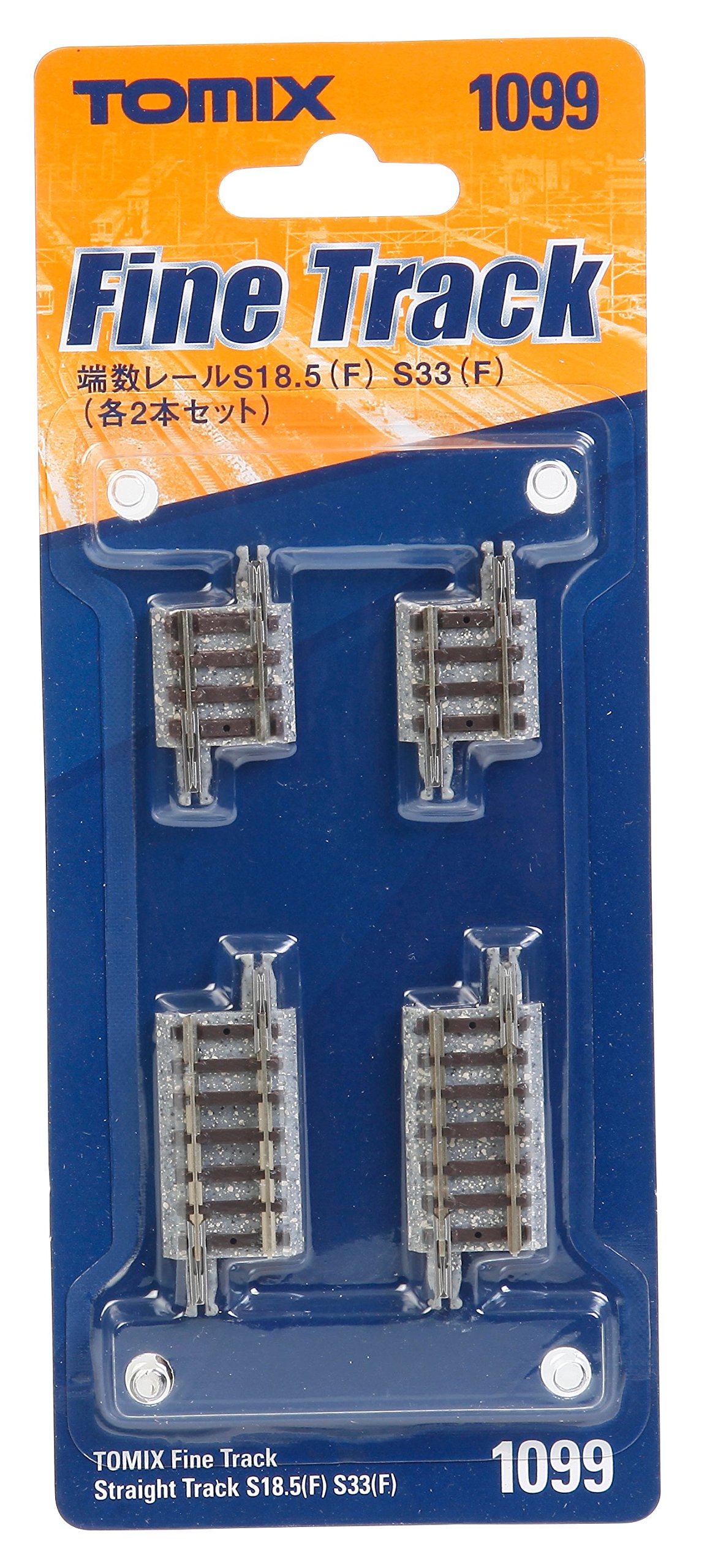 TomyTEC 010999 4 Track Straight in Gravel Bed