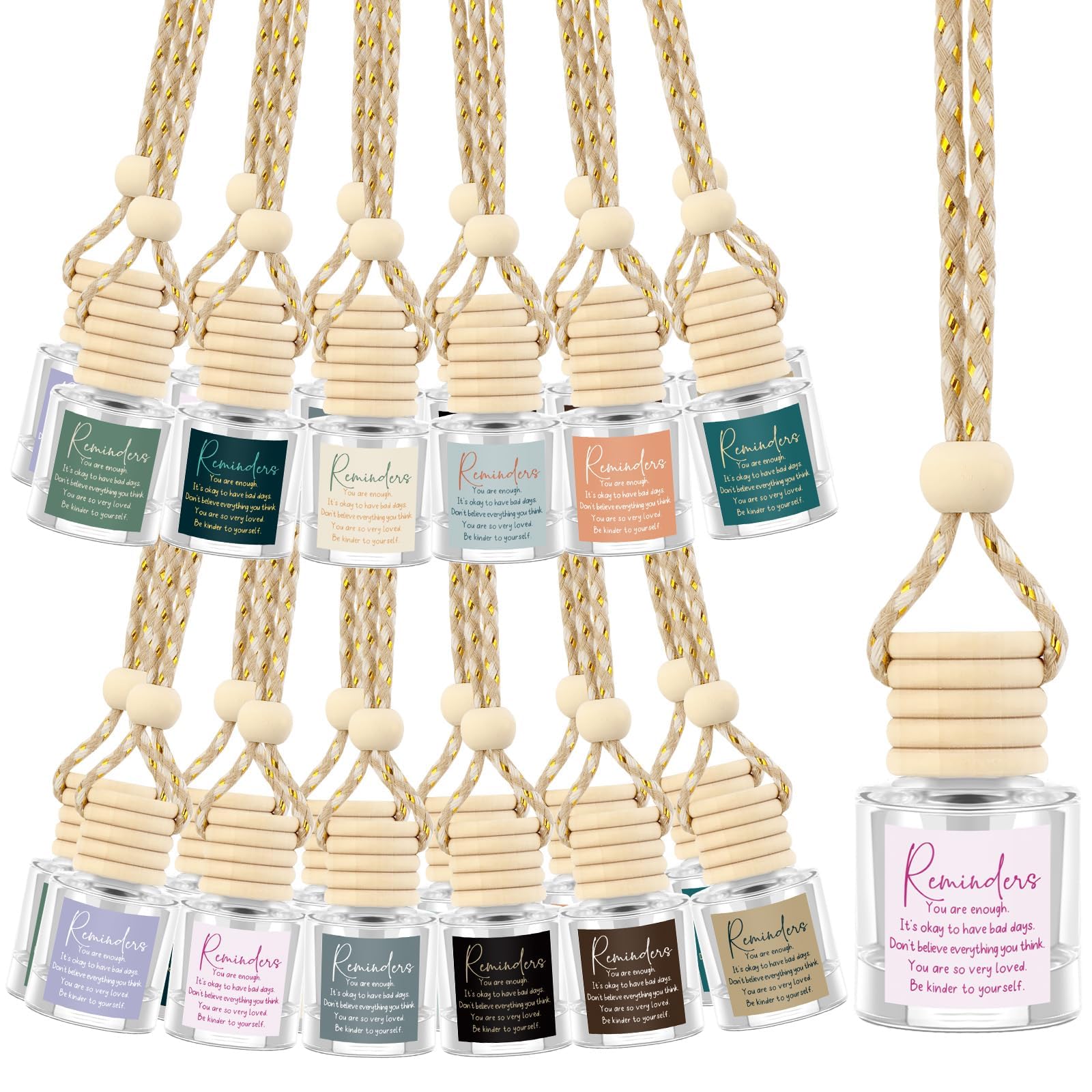 Photo 1 of ***MISSING PARTS***
Funnymoom 24 Pcs Employee Appreciation Gifts Bulk Car Air Freshener Diffuser Essential Oil Diffuser Office Gifts for Coworkers Staff Thank You Inspirational Teachers