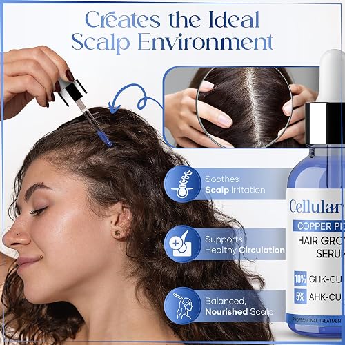 ahk-cu peptide hair growth Copper Serum – 10% GHK-Cu + 5% Peptides for Hair & Scalp Health – Advanced Regrowth Treatment for Thicker, Fuller Hair in Saudi Arabia C-HealthSupp