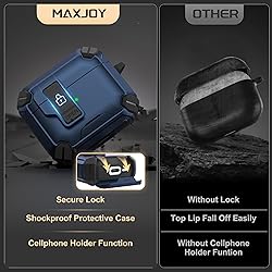 Maxjoy for AirPods 4 Case Cover 2024, AirPods 4th