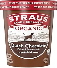 Straus Family Creamery Organic Dutch Chocolate Ice Cream 32oz