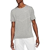 Nike Rise 365 Men's Dri-FIT Short-Sleeve Running Top (Smoke Grey/Heather, CZ9184-084) Size XX-Large Tall
