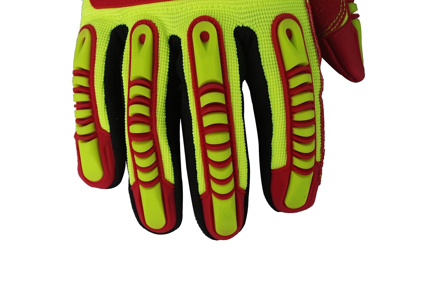 Seibertron HIGH-VIS HRIG Anti Impact Work Gloves Hi-Vis Oil and Gas Water Resistant Safety Heavy Duty Utility Mechanic Rigger Glove with TPR Protection ...