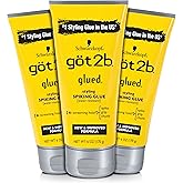Got2b Glued Styling Spiking Hair Gel, 6 oz (Count of 3)