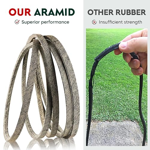 thumbnail image 2 of Lawn Mower Deck Belt 1/2x95 – Fits AYP, Husqvarna 532144959, Aramid Cord 2 of 4