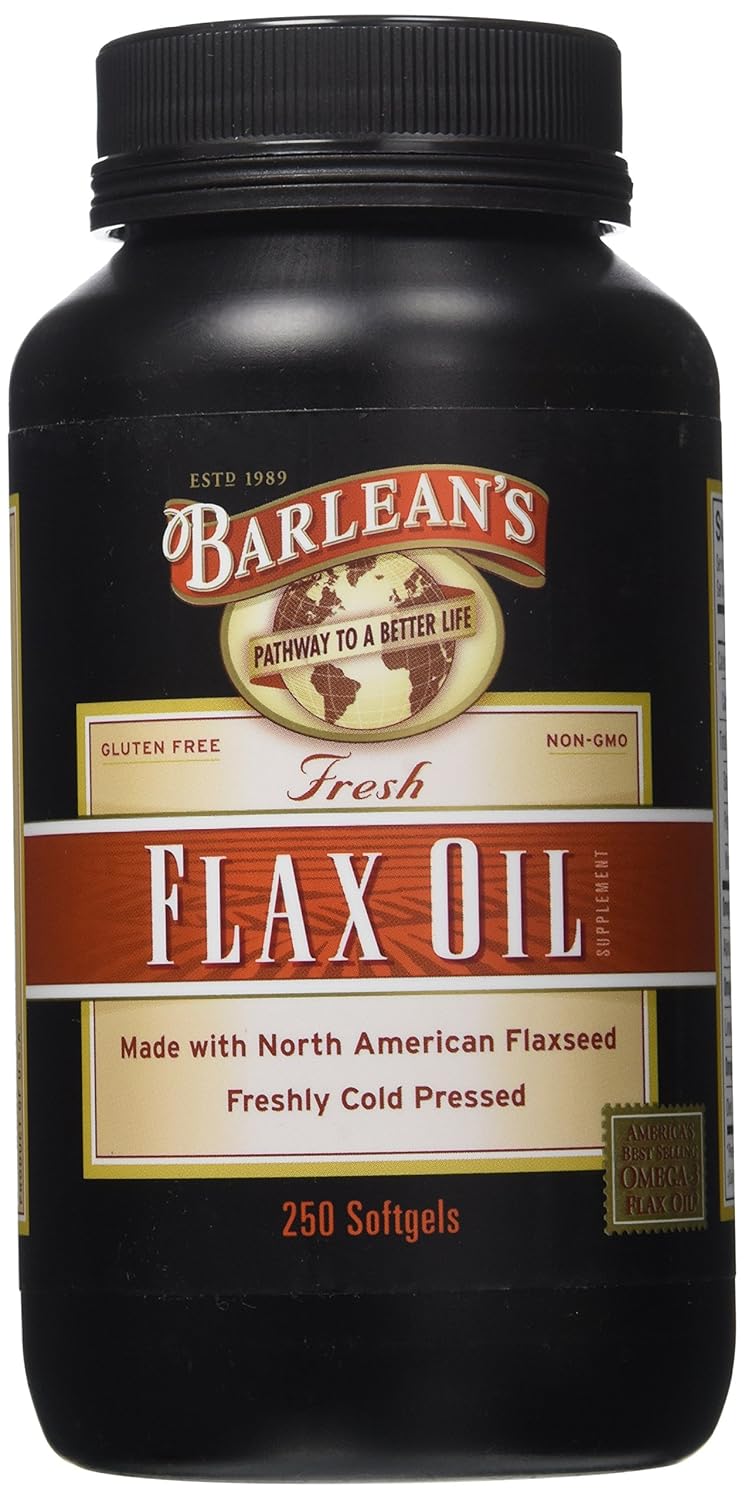 Pure Flax Oil, 250 Count softgels Bottle