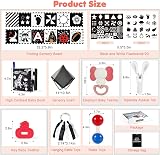 URMYWO 29pc Newborn Toys Set Black and White Early Learning Baby Toys view 7
