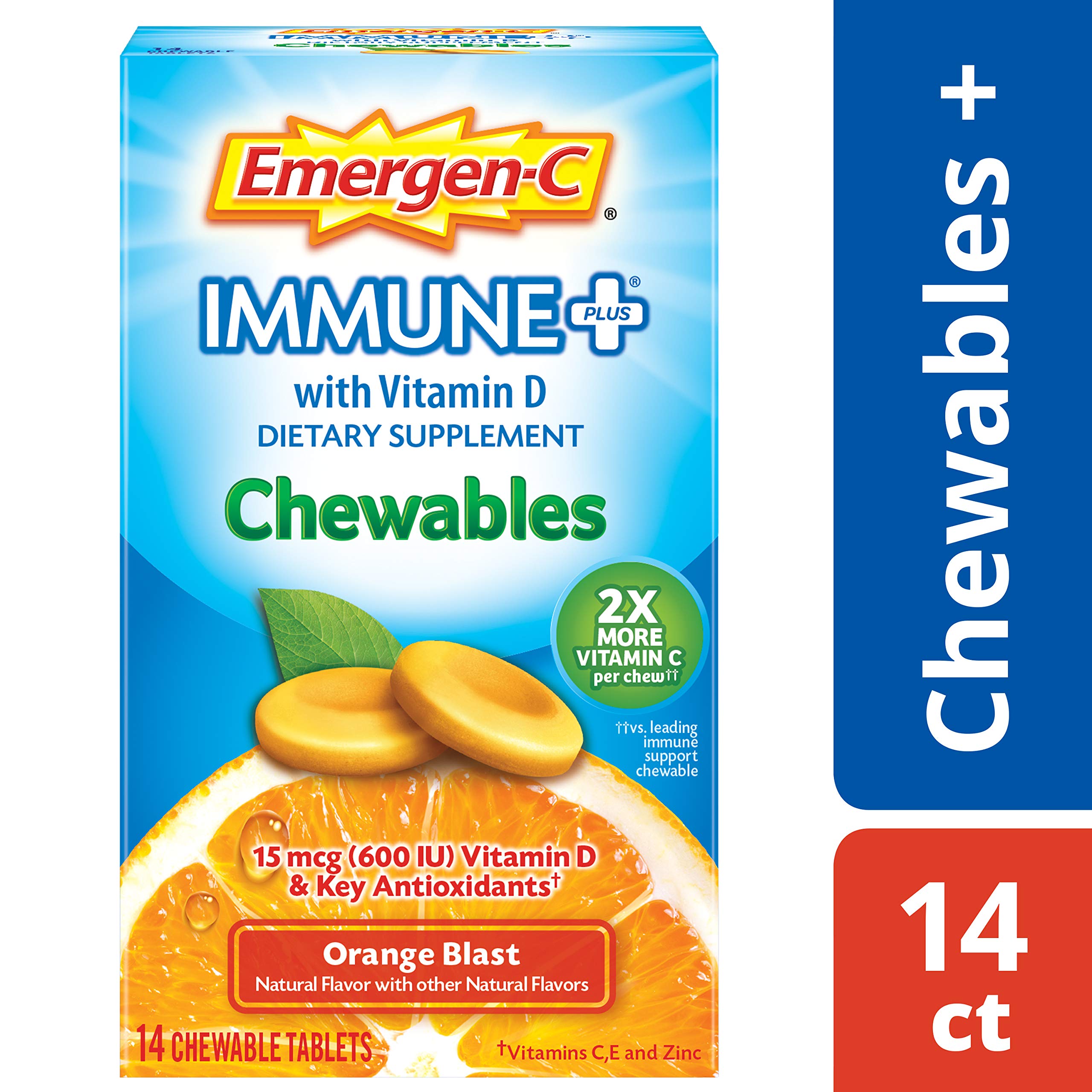 EmergenC Immune+ Chewables