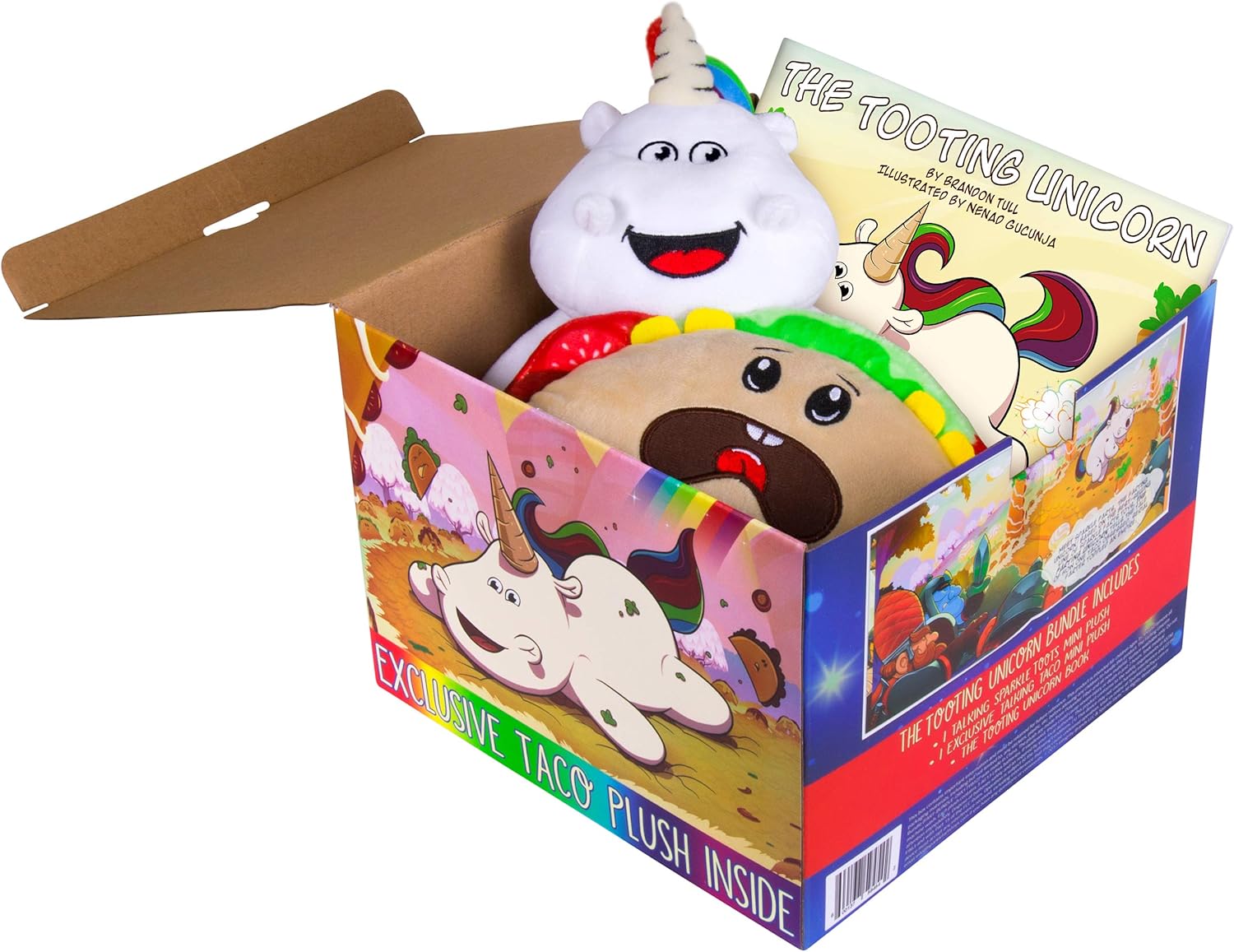 sparkle farts unicorn plush