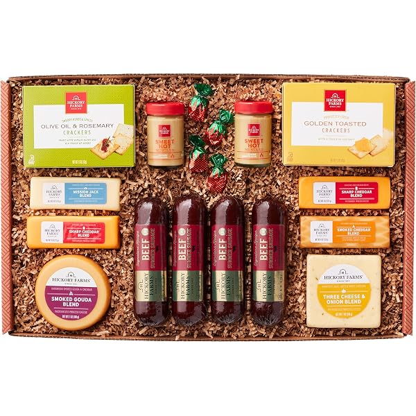 thumbnail image 2 of Wisconsin Cheese Company - Classic Wisconsin Cheese Sausage Holiday... 2 of 12