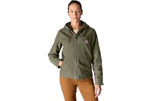 Carhartt Women's Loose Fit Washed Duck Sherpa Lined Jacket