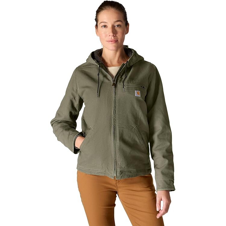 Carhartt Women's 104292 Women's Loose Fit Washed Duck Jacket