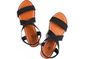 Rekayla Flat Elastic Sandals for Women