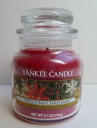Amazon.com: Welcome Christmas Yankee Candle 3.7 oz: Home Improvement