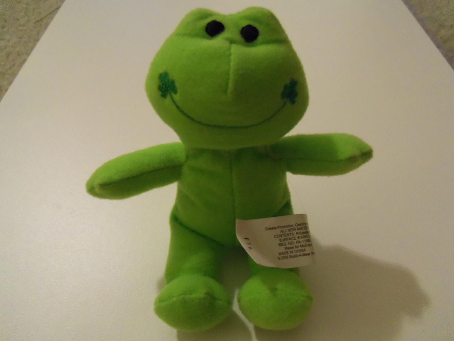 Buy Mcdonald's Happy Meal Build a Bear Workshop Happy Go Lucky Frog Toy #4  2009 Online at Low Prices in India - Amazon.in