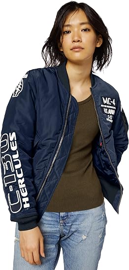 Amazon アヴィレックス Type Ma 1 Mff レディース 87 Navy 日本 S 日本サイズs相当 コート ジャケット 通販