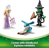LEGO Wicked Emerald City & Kiamo Ko Castle 75689 with Elphaba Glinda Minis view 5