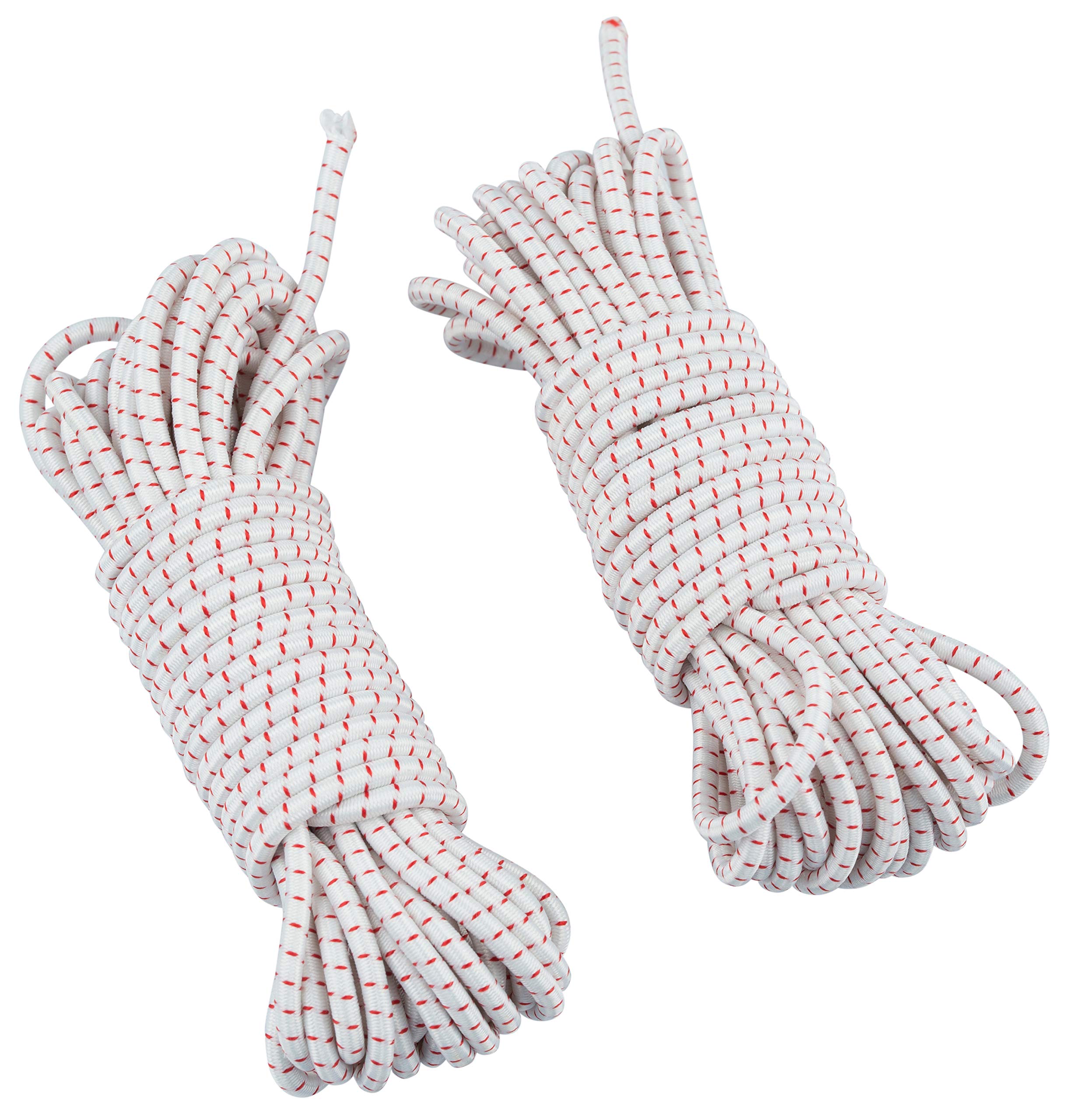 AceCamp 9041 Pole Repair Shock Cord, White, 16.4'