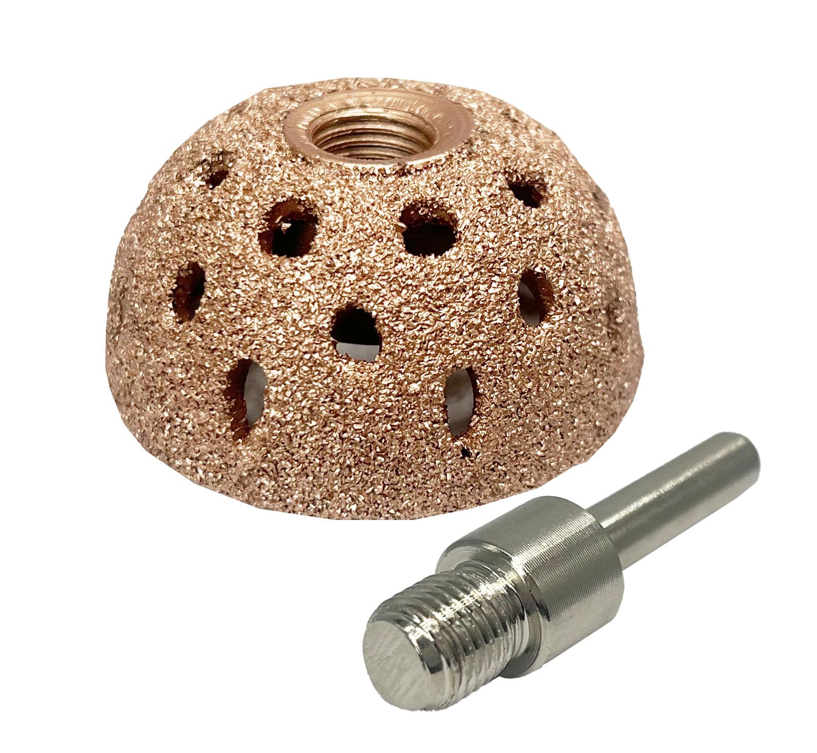 ZERINT 38mm Tyre Buffing Wheel Tyre Repair Grinding Head Coarse Grit Buffing Wheel With Linking Rod