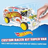 BLADEZ Hot Wheels Custom Super Van Kit with Pull-Back Motors Ramp DIY Craft view 2