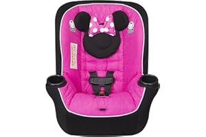 Disney Baby Onlook 2-in-1 Convertible Car Seat, Rear-Facing 5-40 pounds and Forward-Facing 22-40 pounds and up to 43 inches, Mouseketeer Minnie