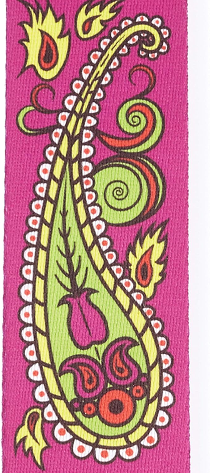 DAddario. Correa para guitarra Joe Satriani, Paisley Purple ...