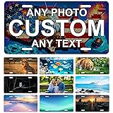 Metal Custom License Plate - 6x12 Inch - Select