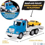Driven by Battat 7-Inch Tow Truck Toy with Lights and Sounds view 2