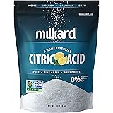 Milliard Citric Acid 10 Pound (4.5kg) - 100% Pure Food Grade Non-GMO Project Verified (10 Pound)