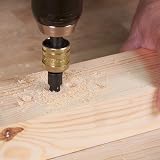 Trend Snappy 12.7mm TCT Countersink with 6mm HSS Drill, Adjustable Length view 4