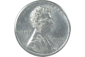 PROFILE COINS & COLLECTIBLES 1943 S Lincoln Wheat Cent Uncirculated Steel Penny 1c Coin