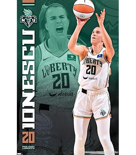 WNBA Super Stars サイン入り雑誌 Amazon.com: WNBA League - Superstars 24 Wall Poster, 34L