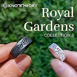 Knot Theory Silicone Ring in Champagne Gold